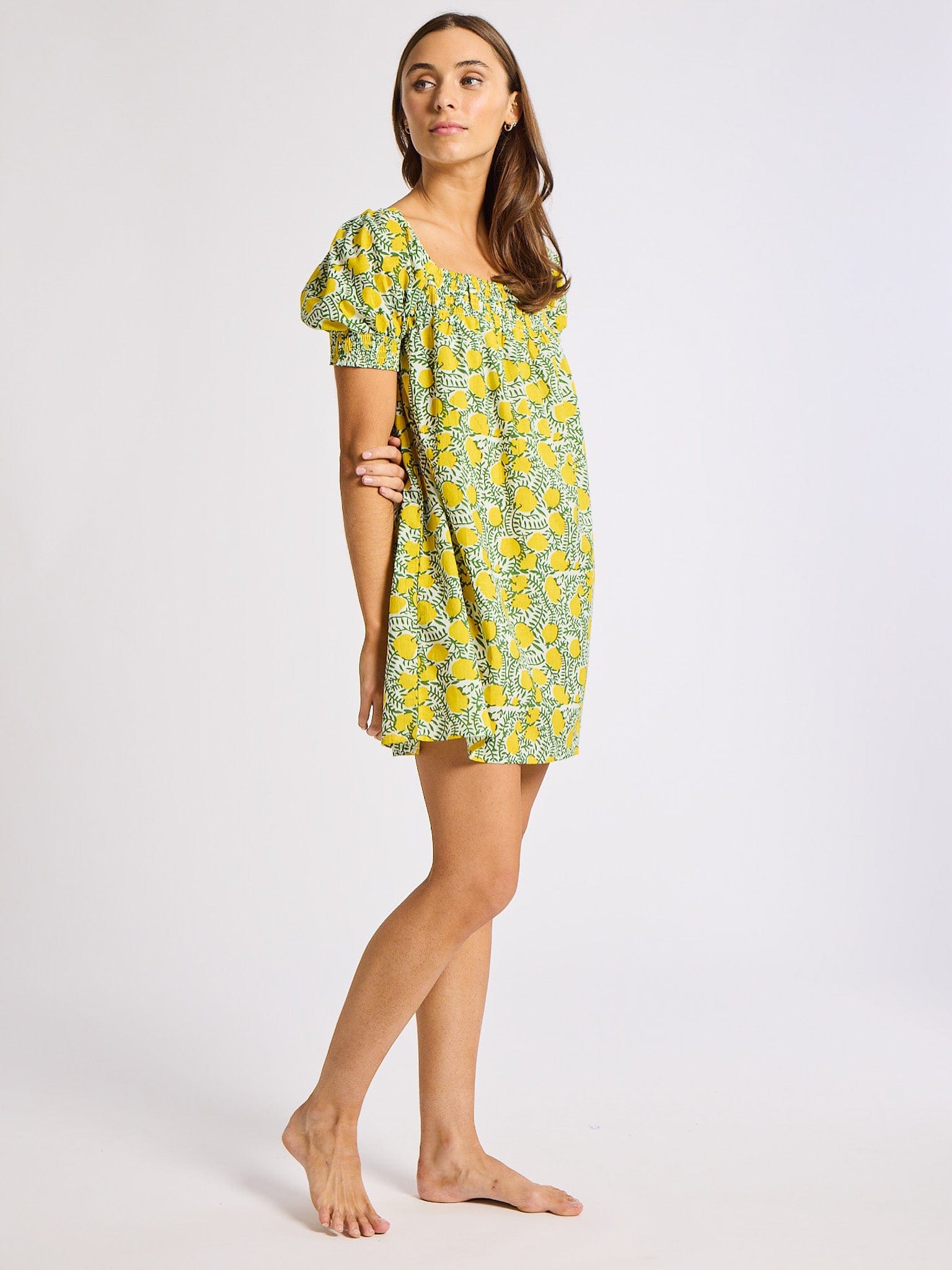 Jane Dress in Lemons