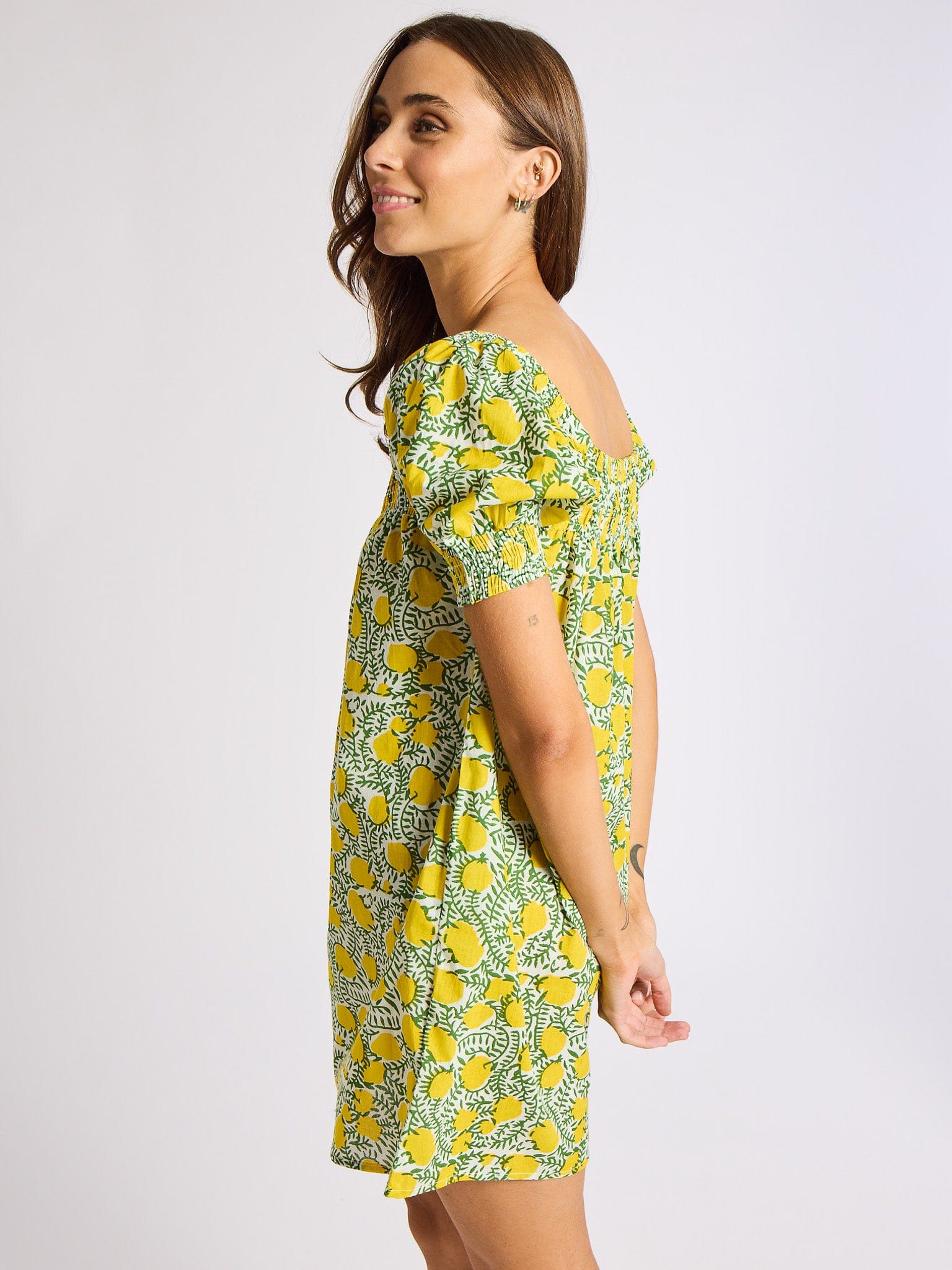 Jane Dress in Lemons