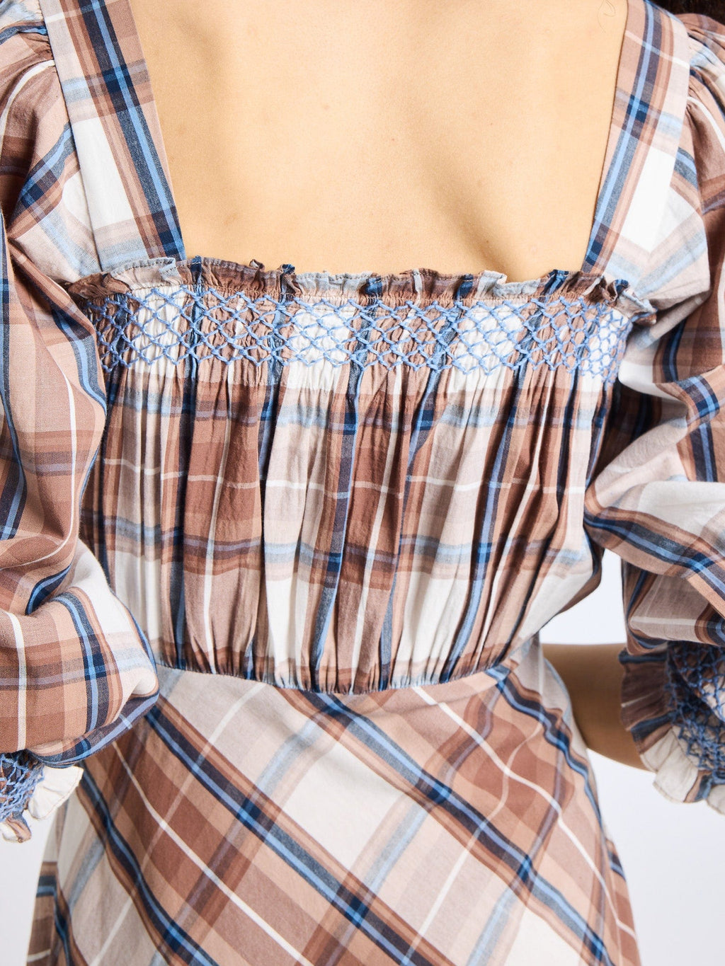 Joan Dress in Highland Plaid