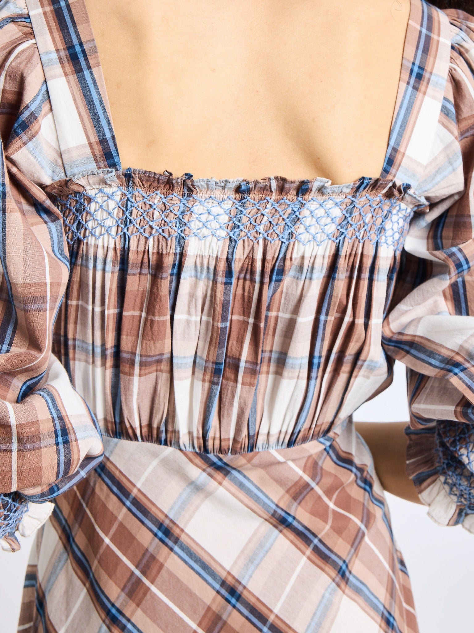 Joan Dress in Highland Plaid