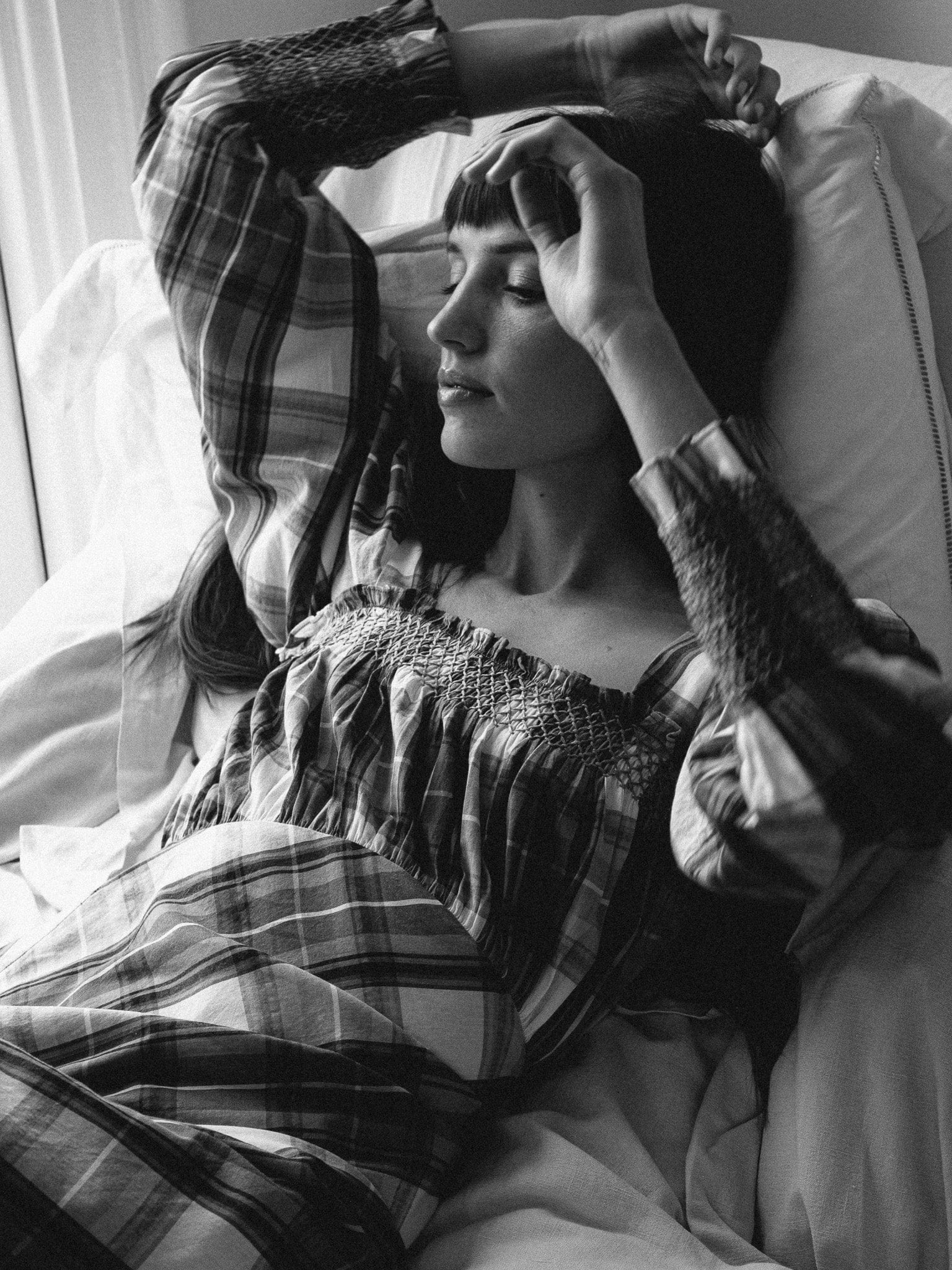 Joan Dress in Highland Plaid