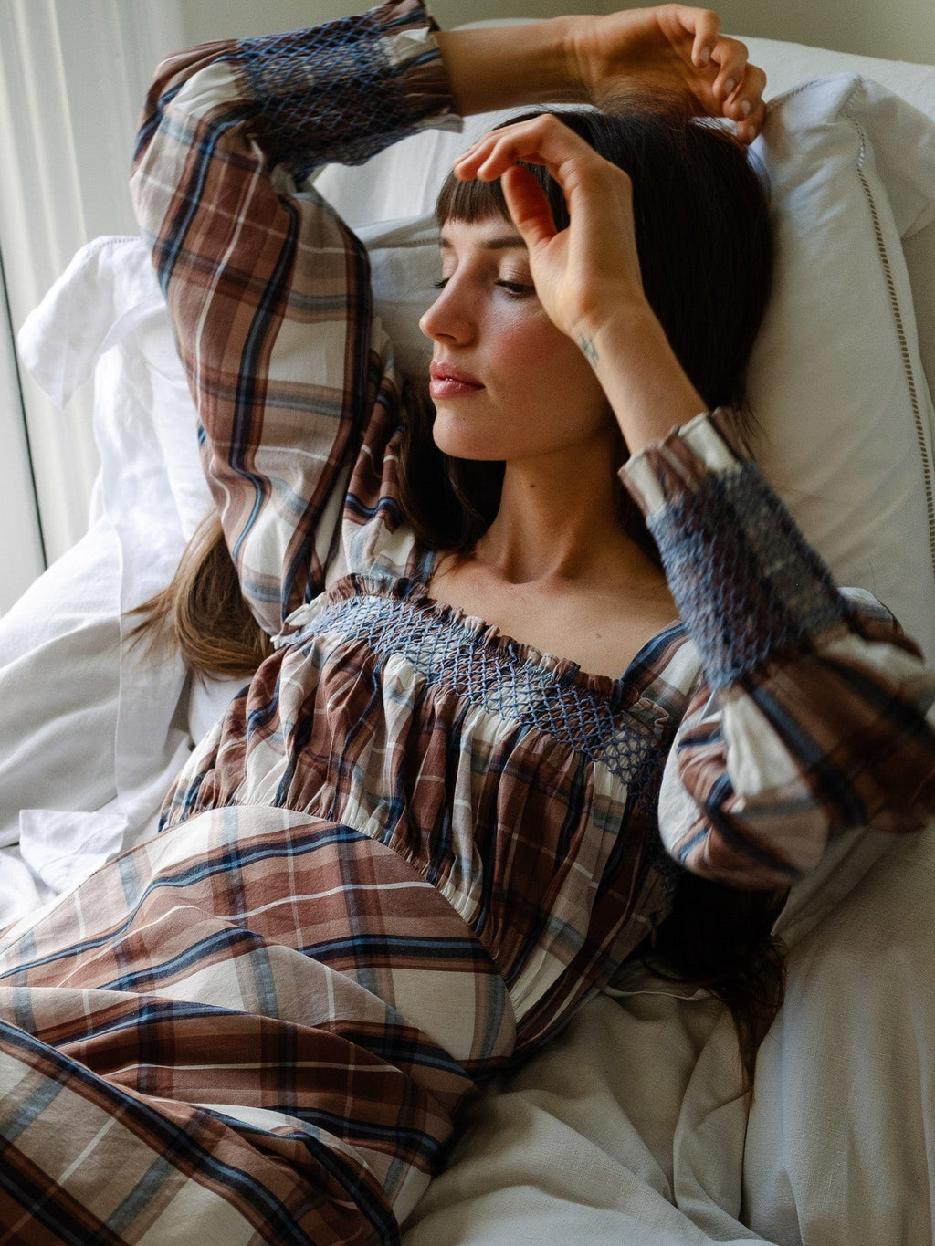 Joan Dress in Highland Plaid