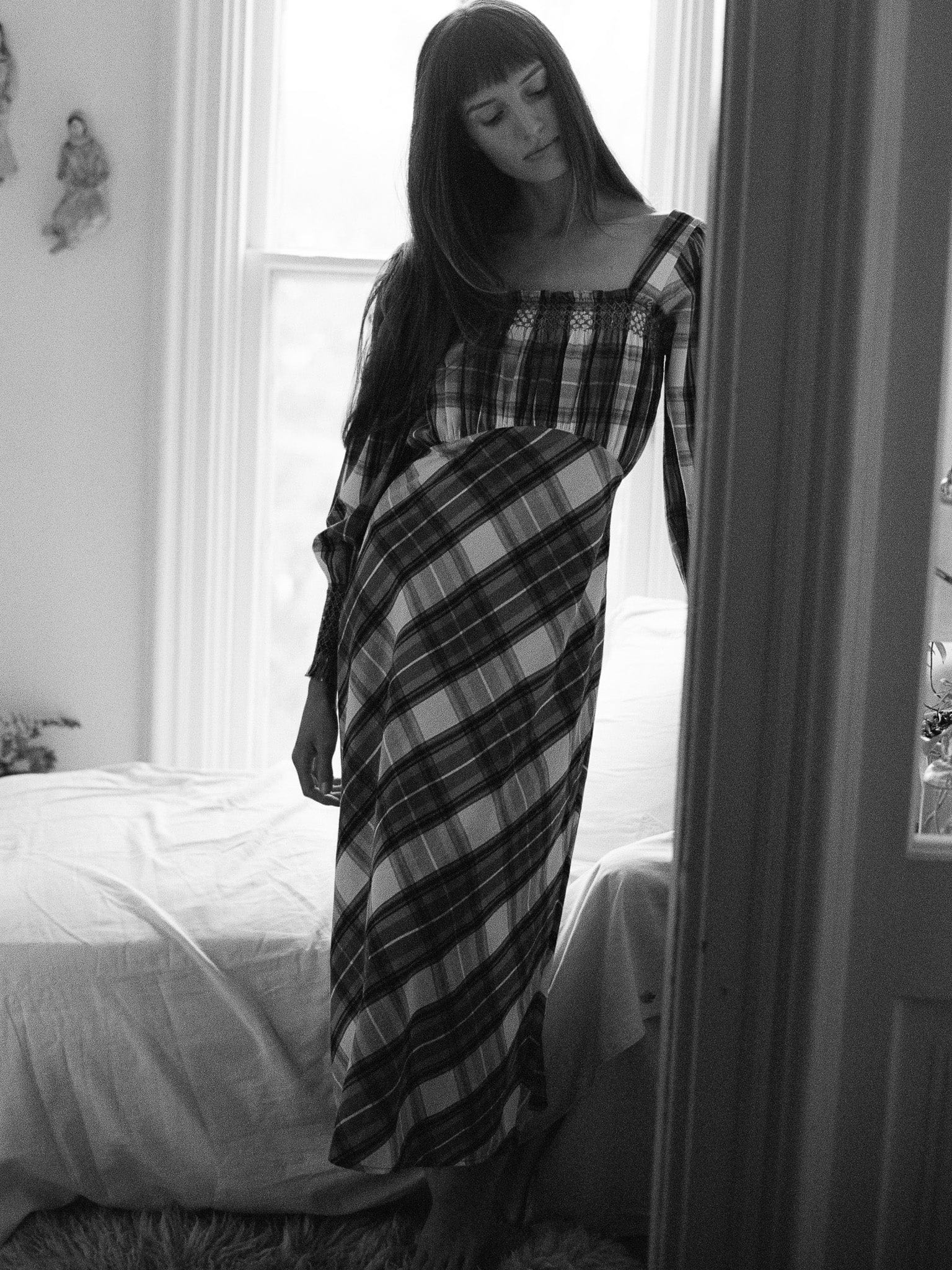 Joan Dress in Highland Plaid