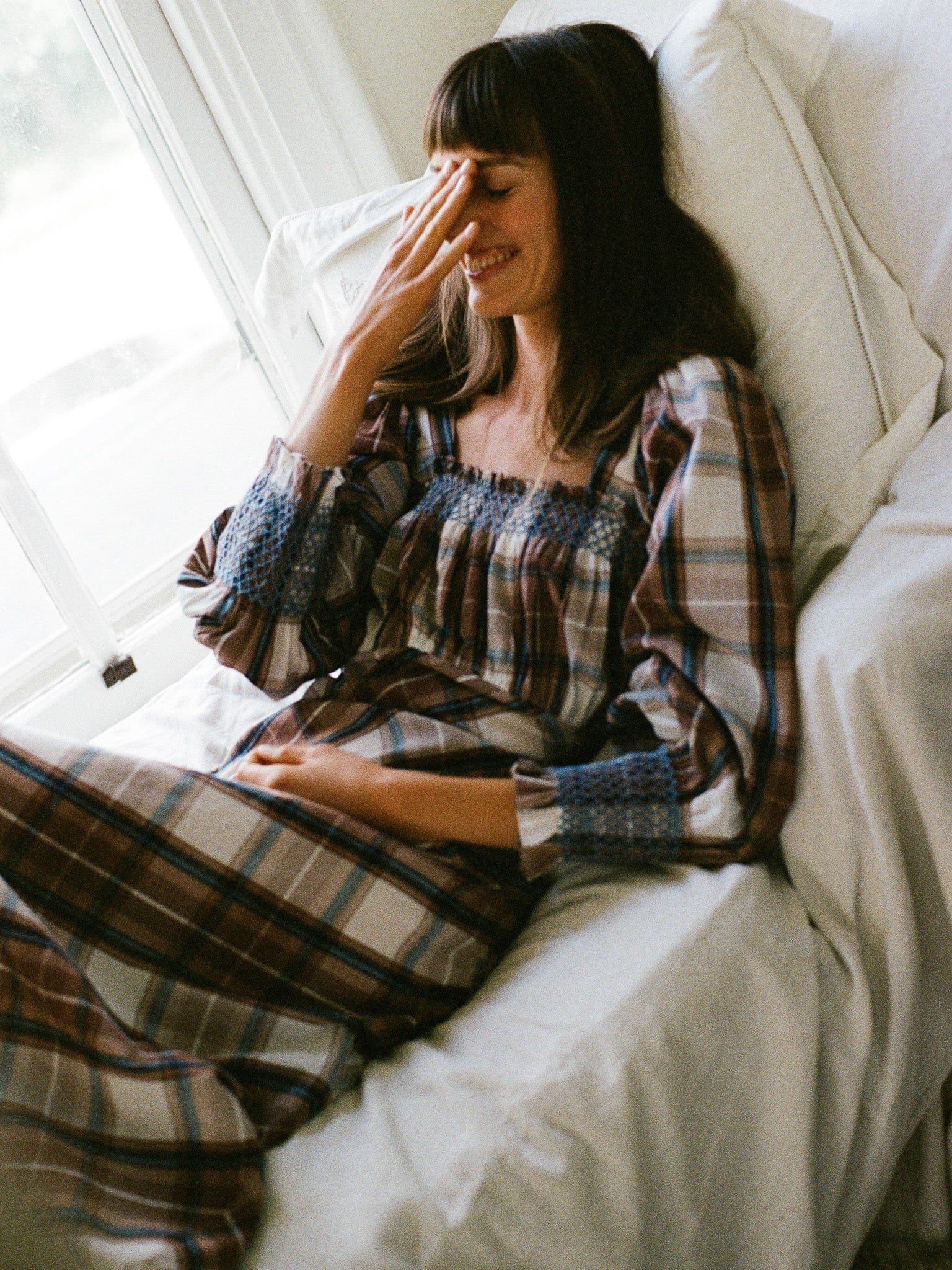 Joan Dress in Highland Plaid
