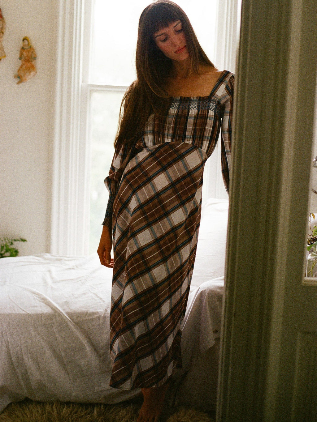 Joan Dress in Highland Plaid