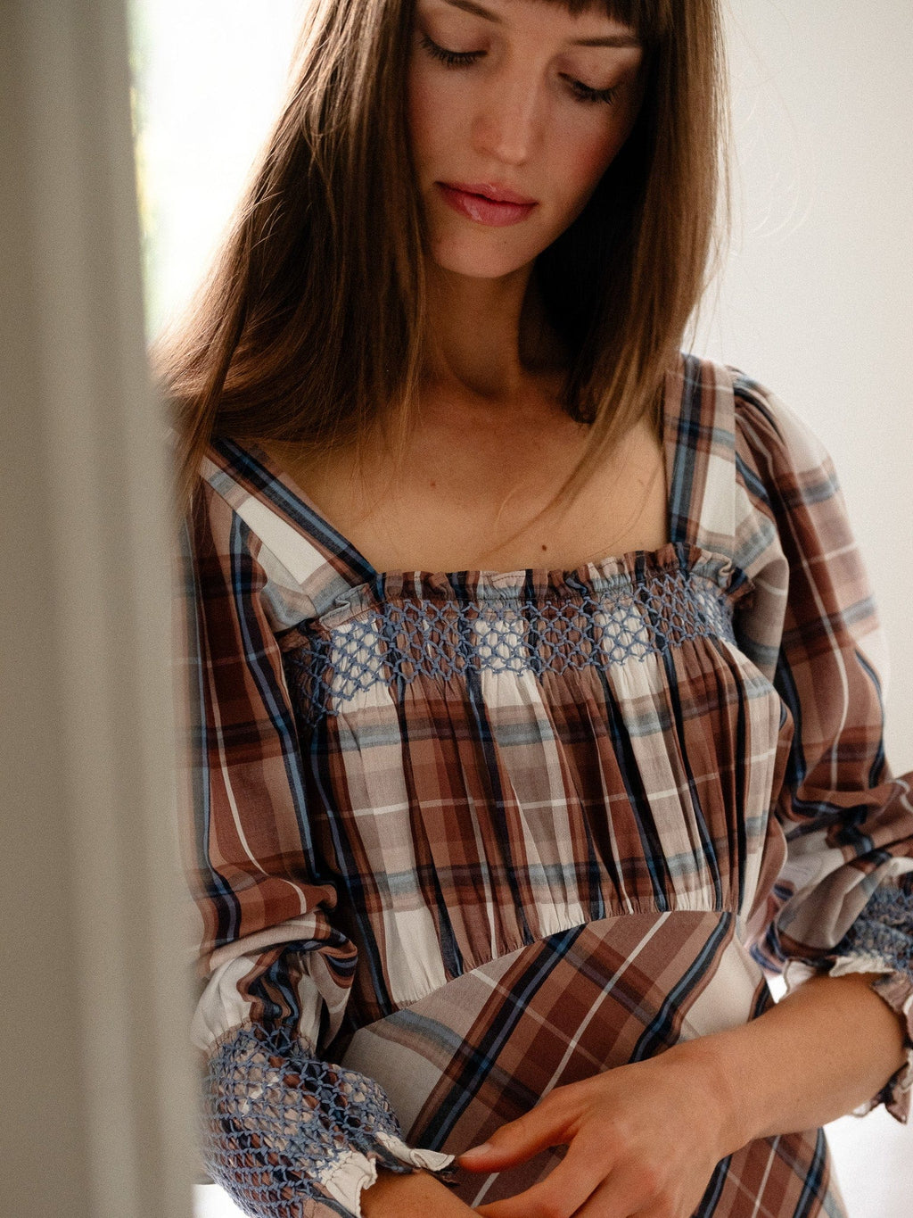 Joan Dress in Highland Plaid