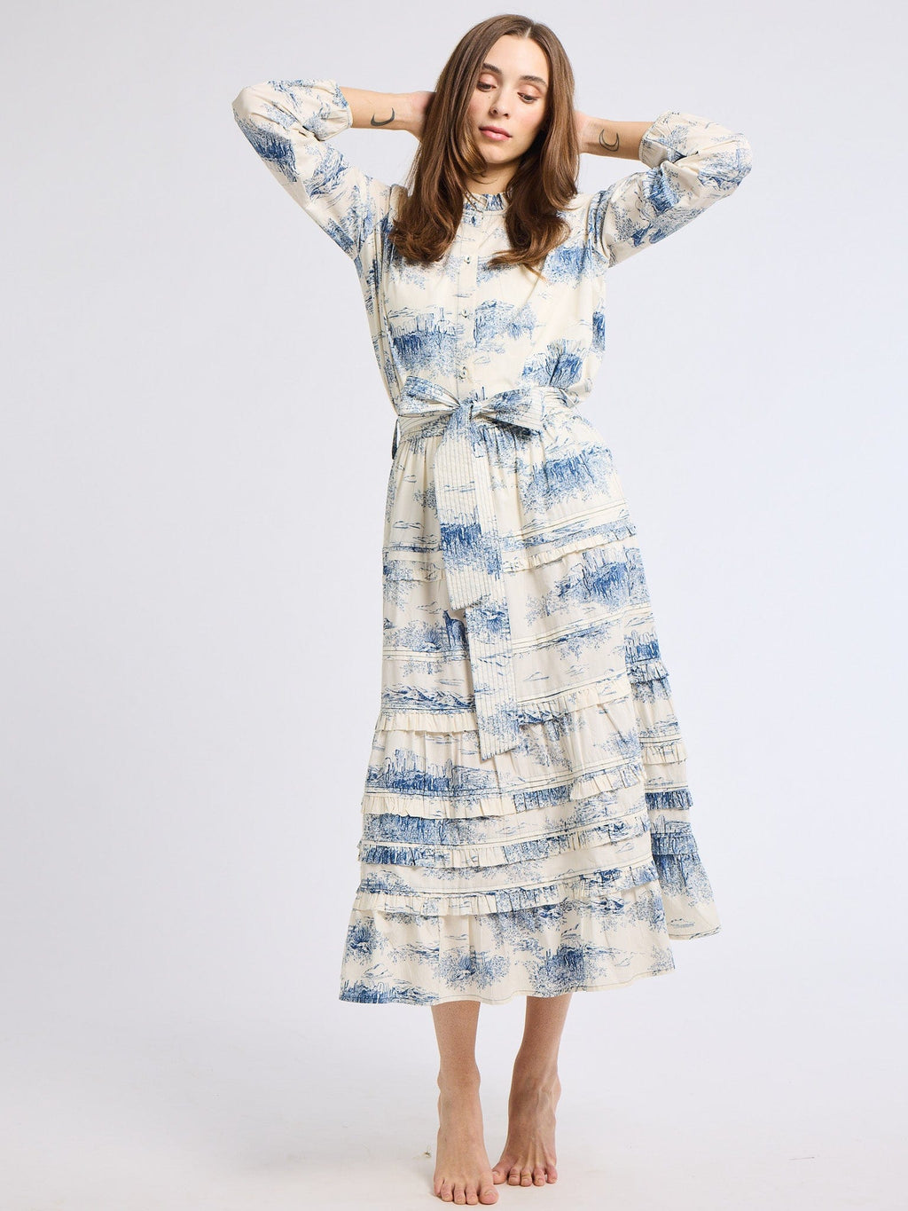 Kasia Skirt in Western Toile