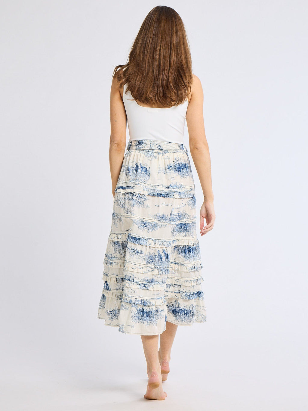 Kasia Skirt in Western Toile