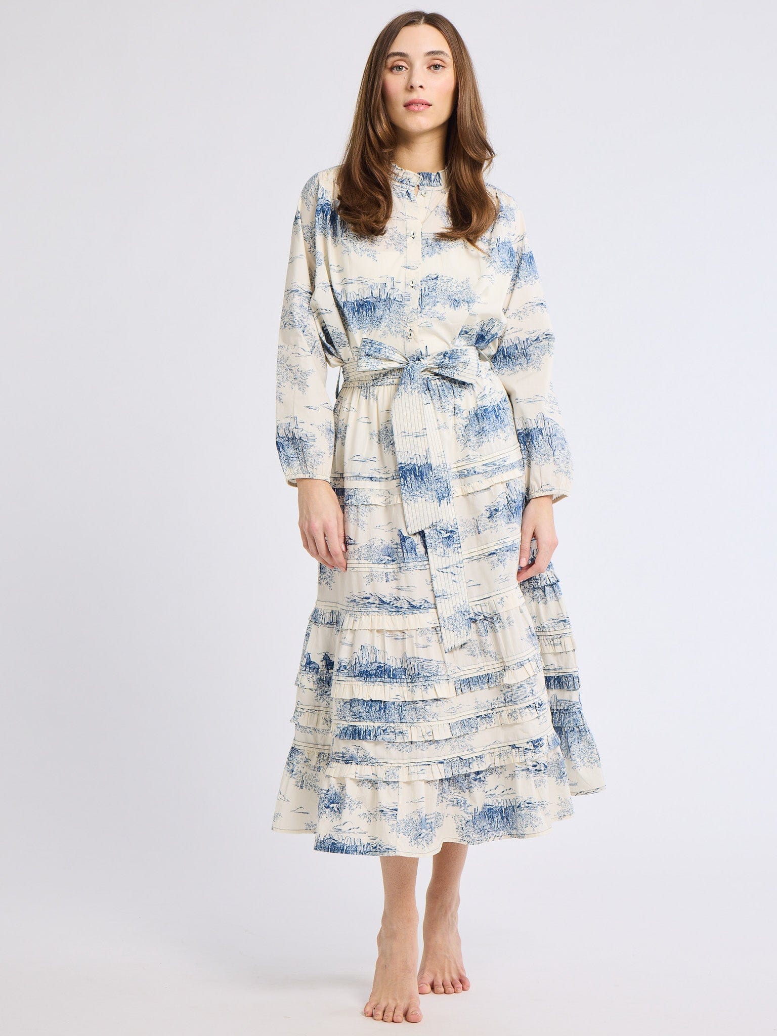 Kasia Skirt in Western Toile