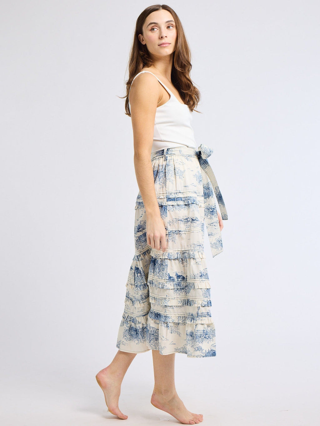 Kasia Skirt in Western Toile