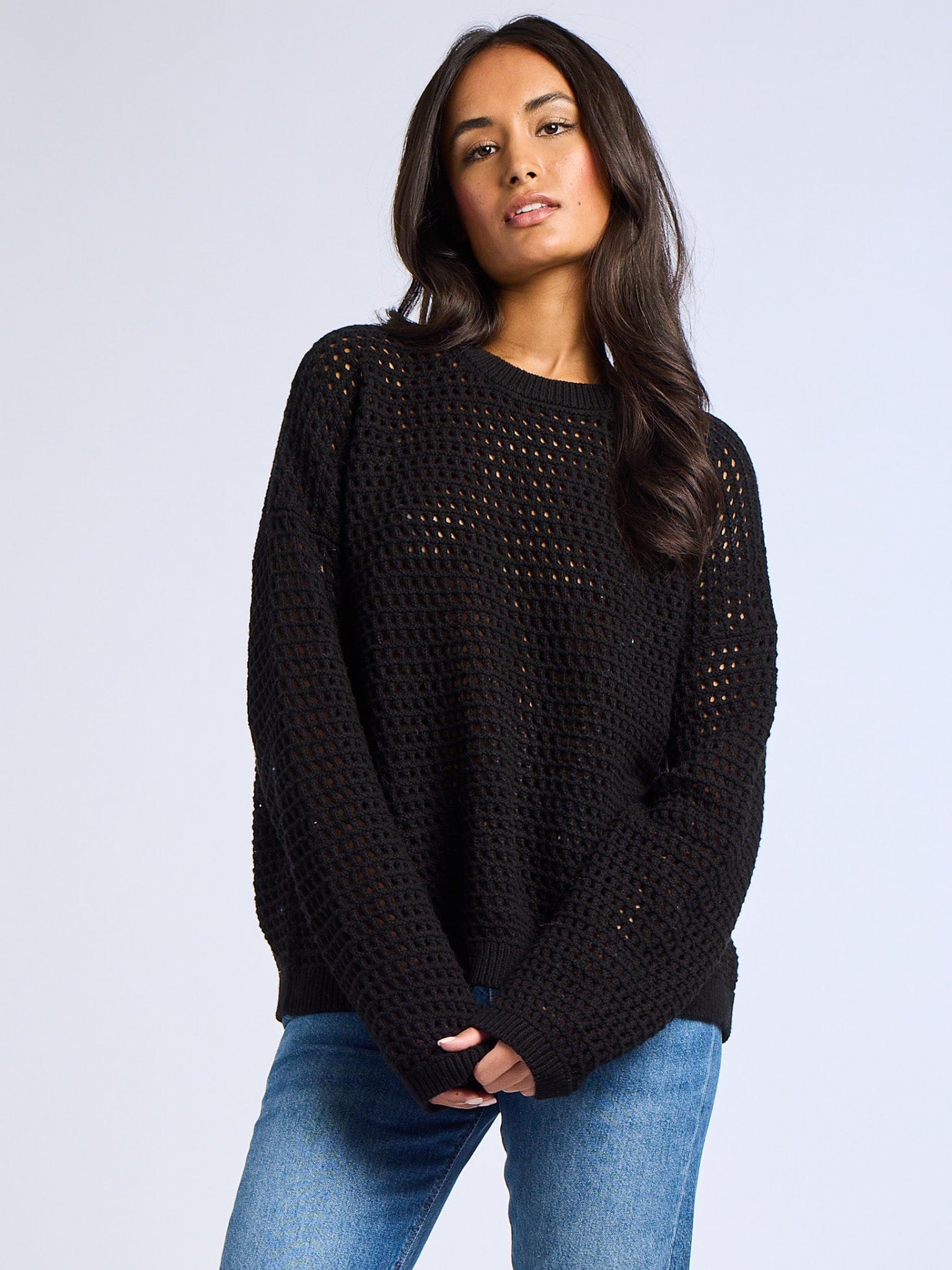 Kitty Pullover in Black