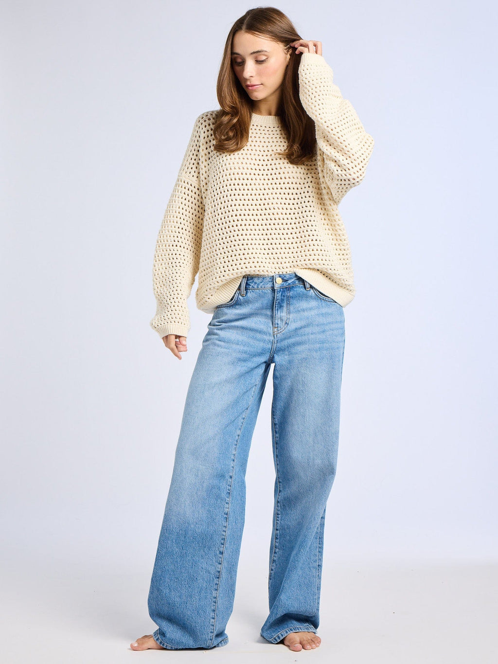 Kitty Pullover in Ivory
