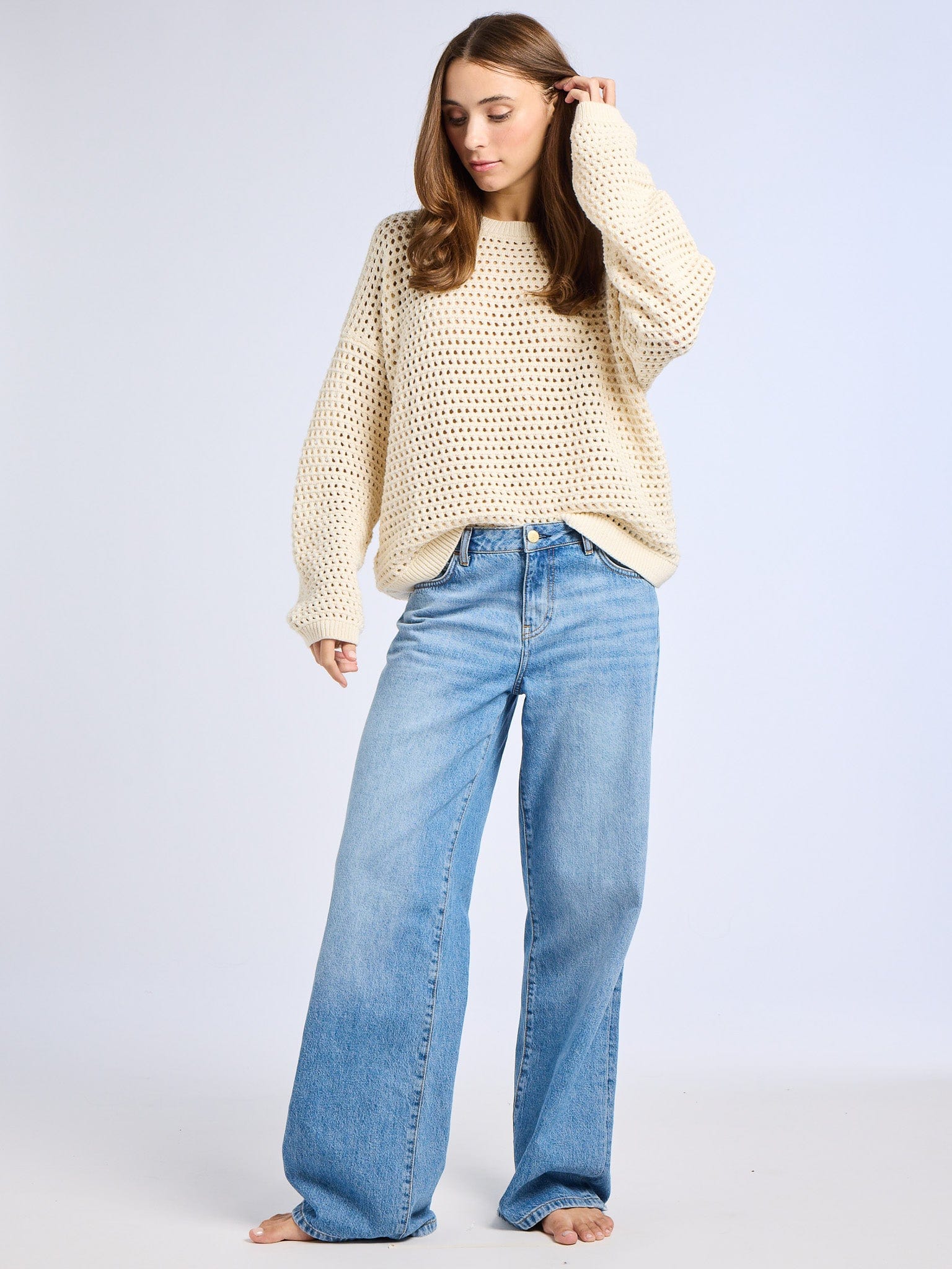 Kitty Pullover in Ivory