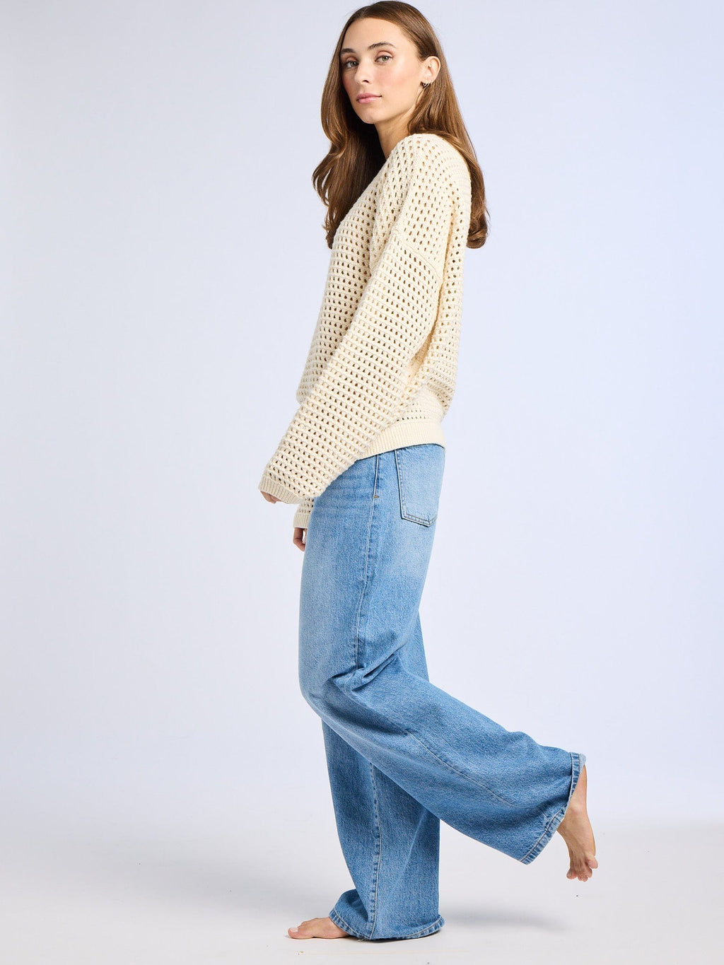 Kitty Pullover in Ivory