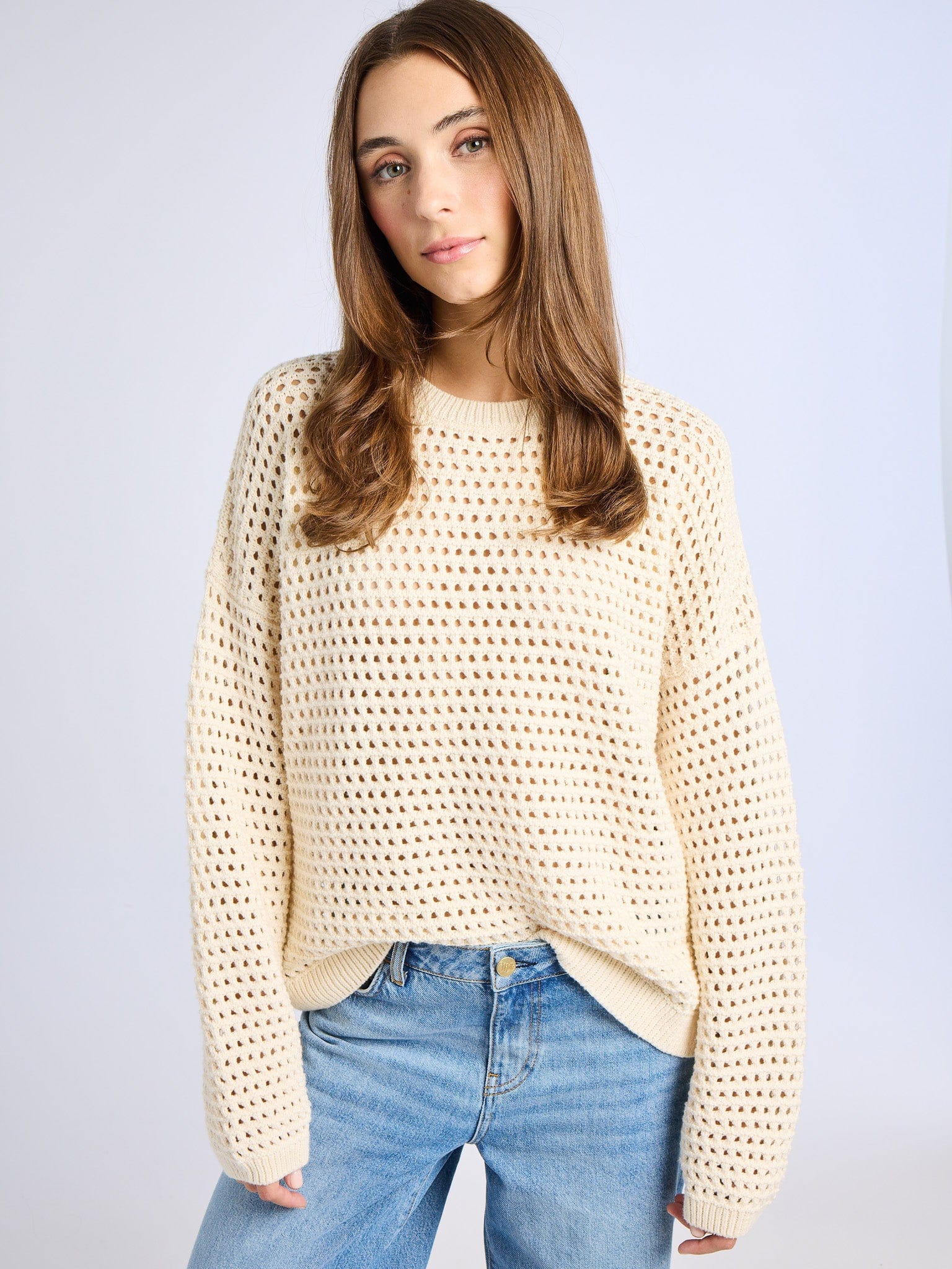 Kitty Pullover in Ivory