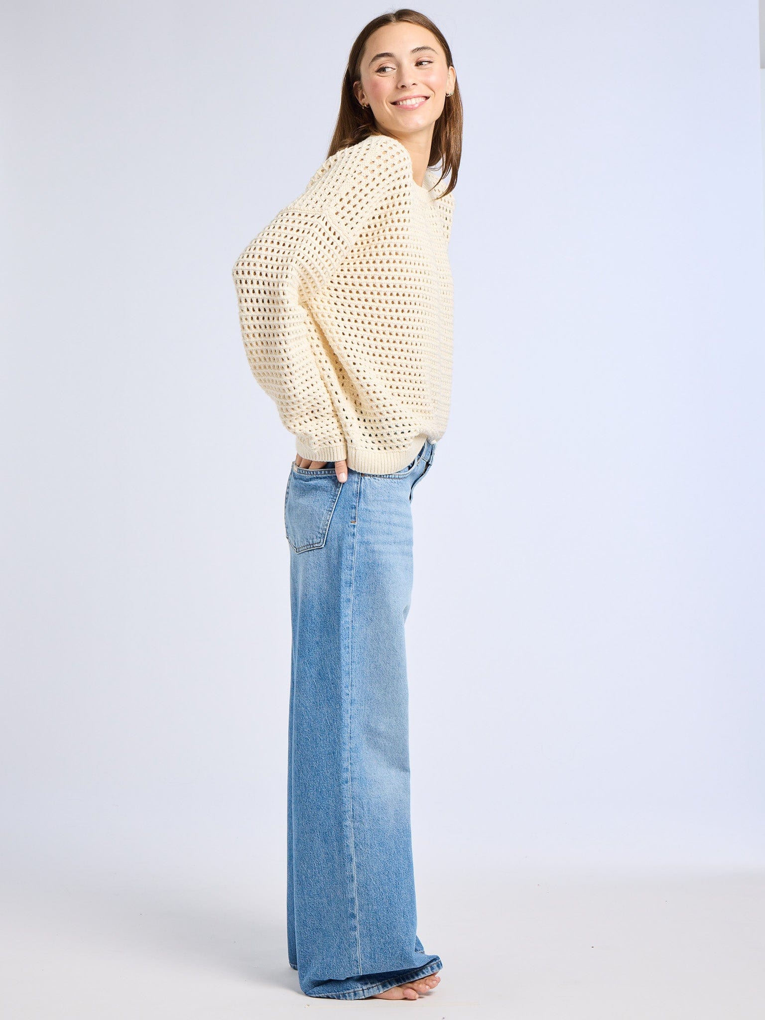 Kitty Pullover in Ivory