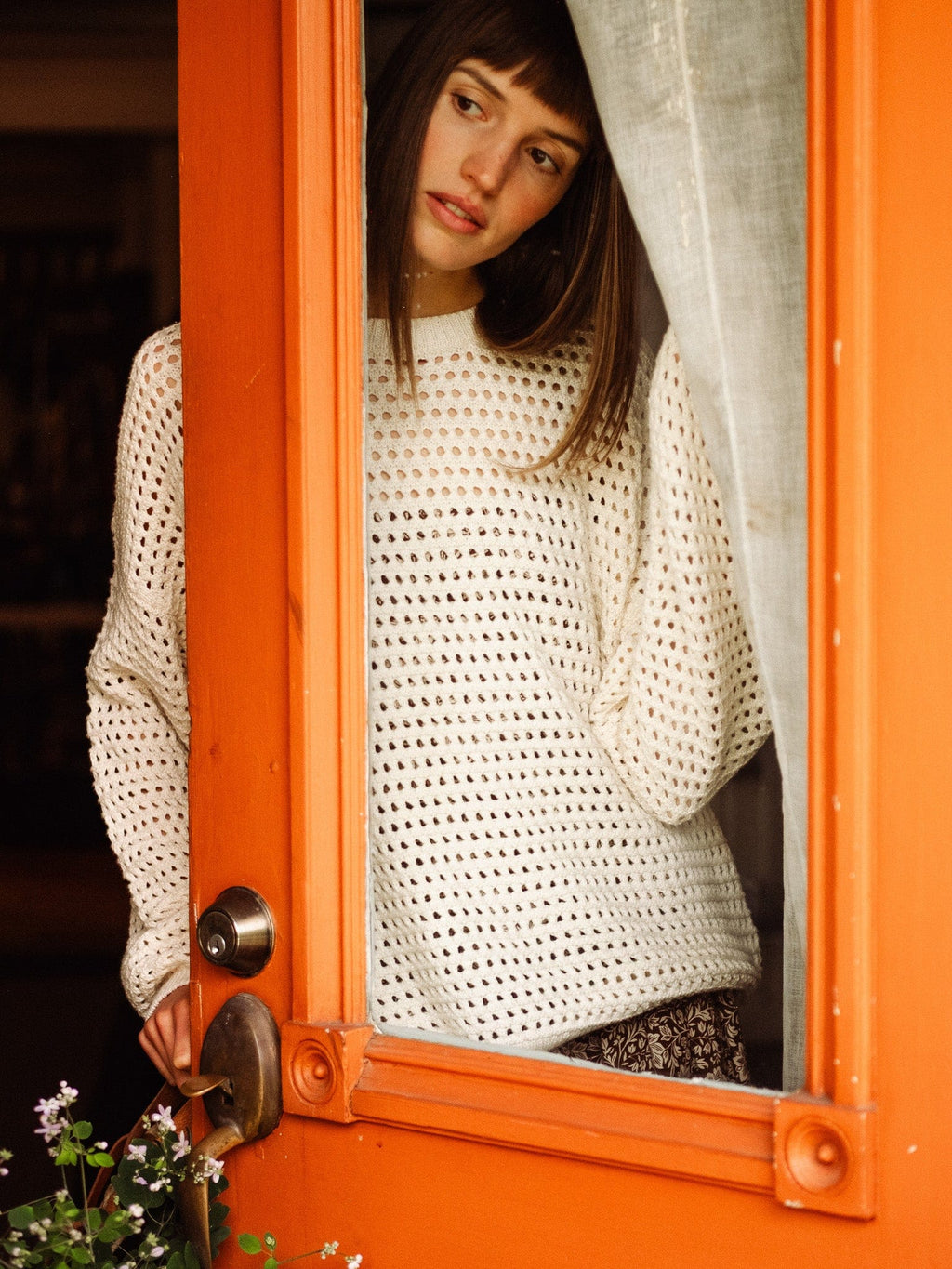 Kitty Pullover in Ivory