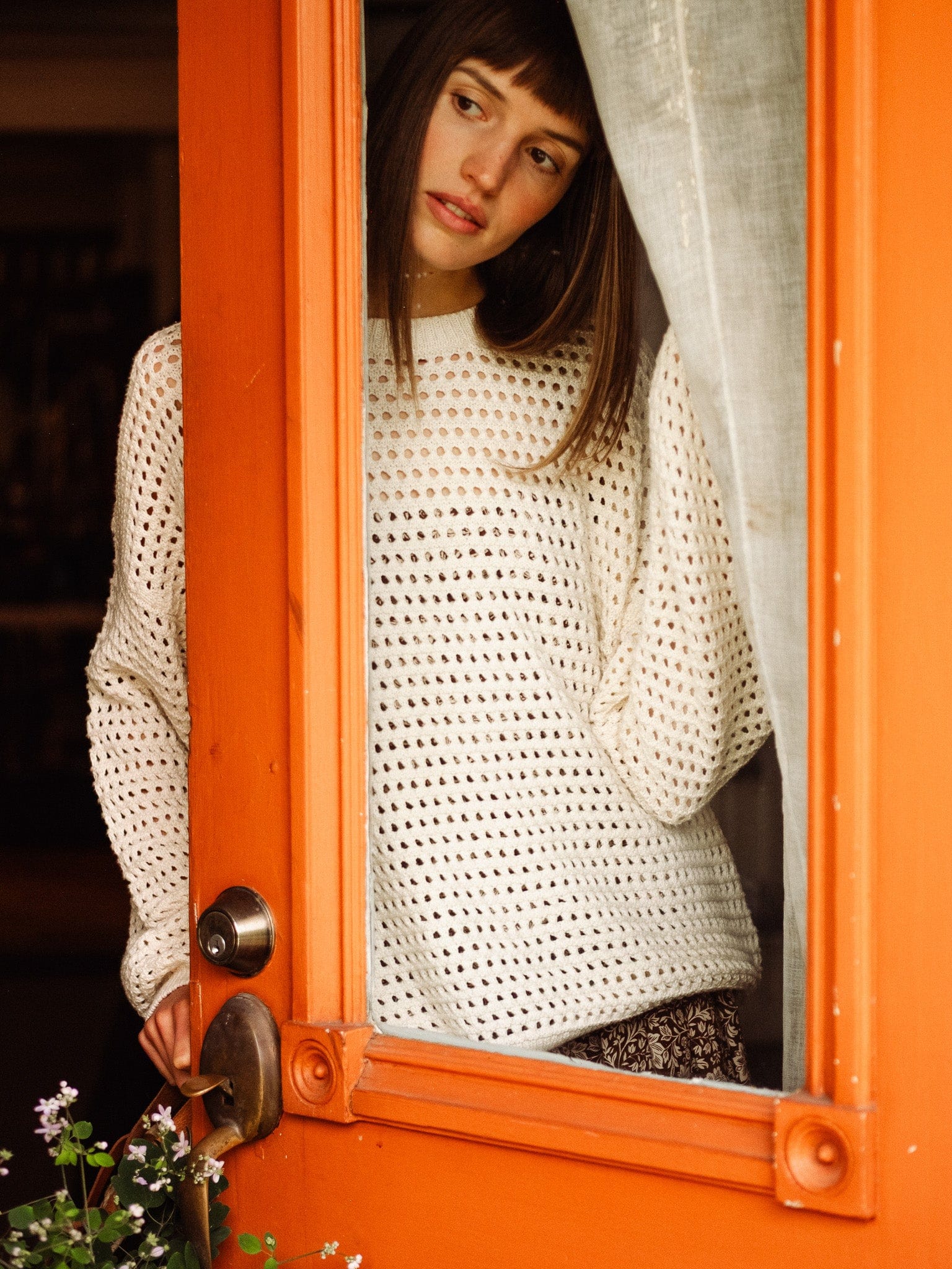 Kitty Pullover in Ivory