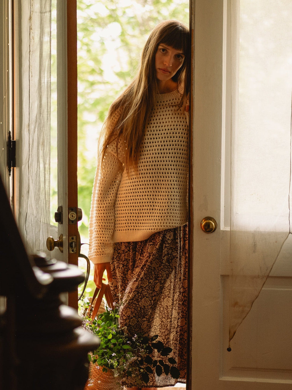 Kitty Pullover in Ivory