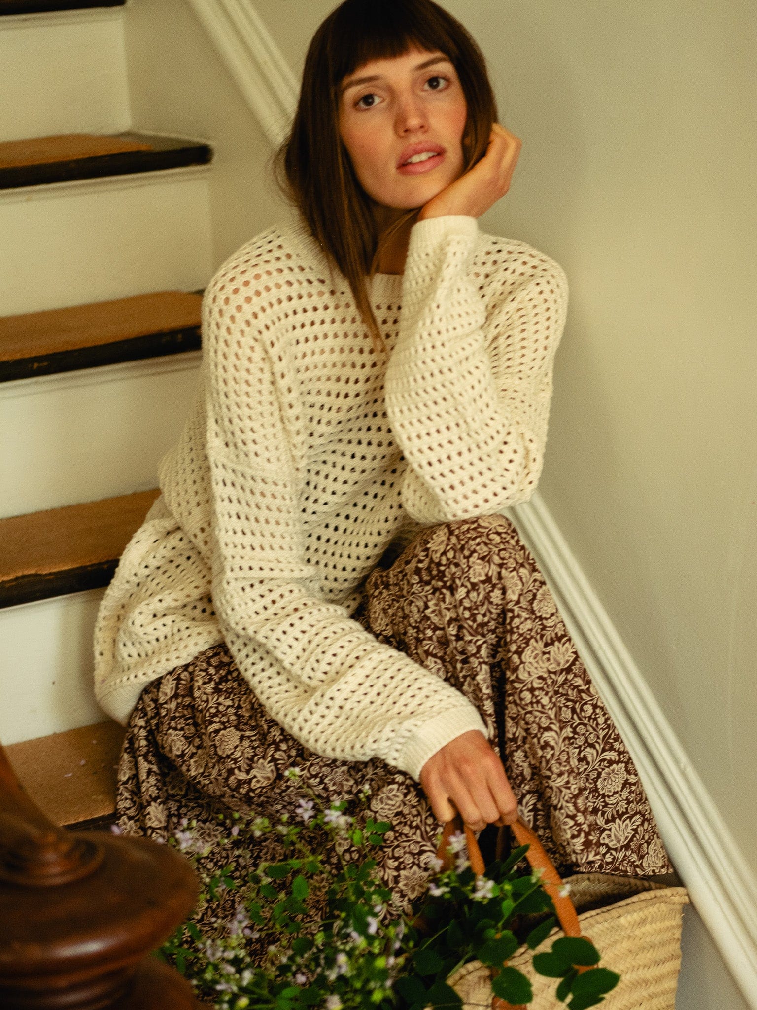 Kitty Pullover in Ivory