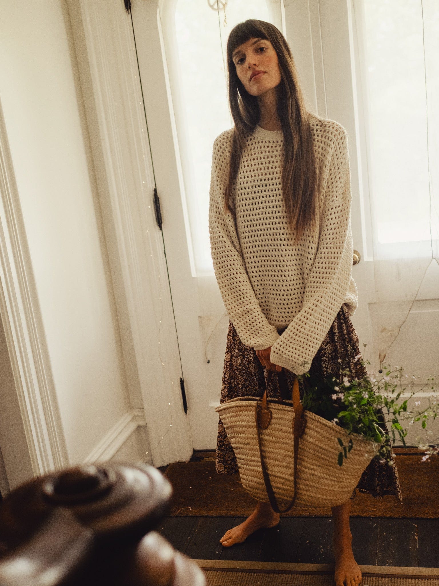 Kitty Pullover in Ivory