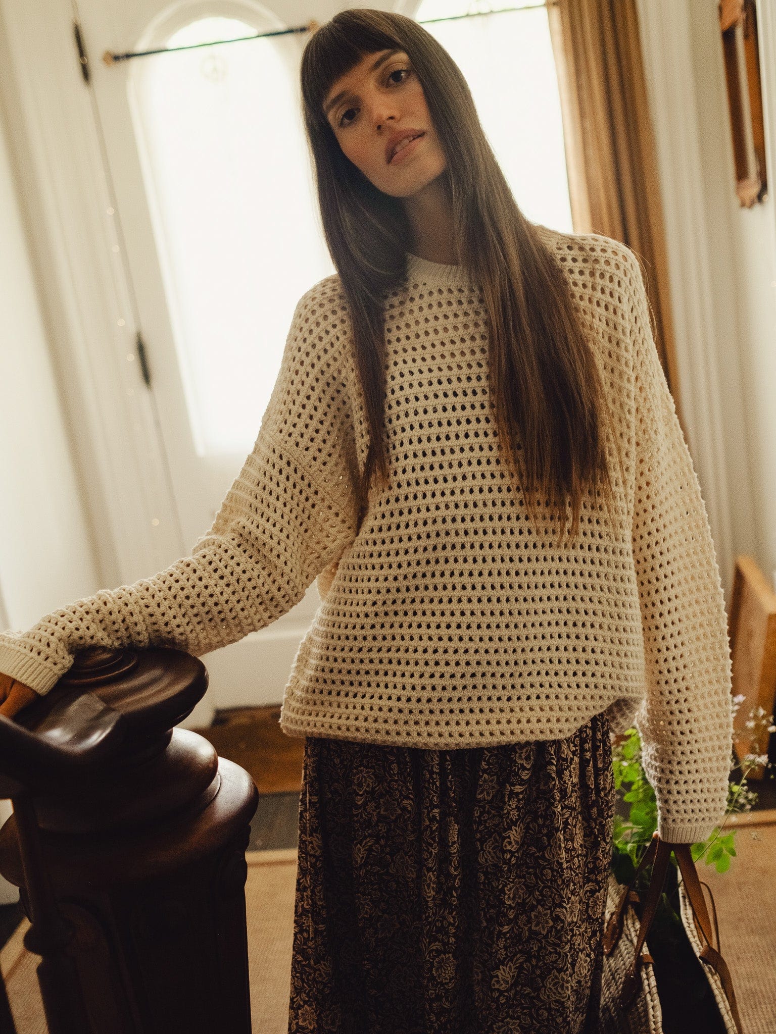 Kitty Pullover in Ivory