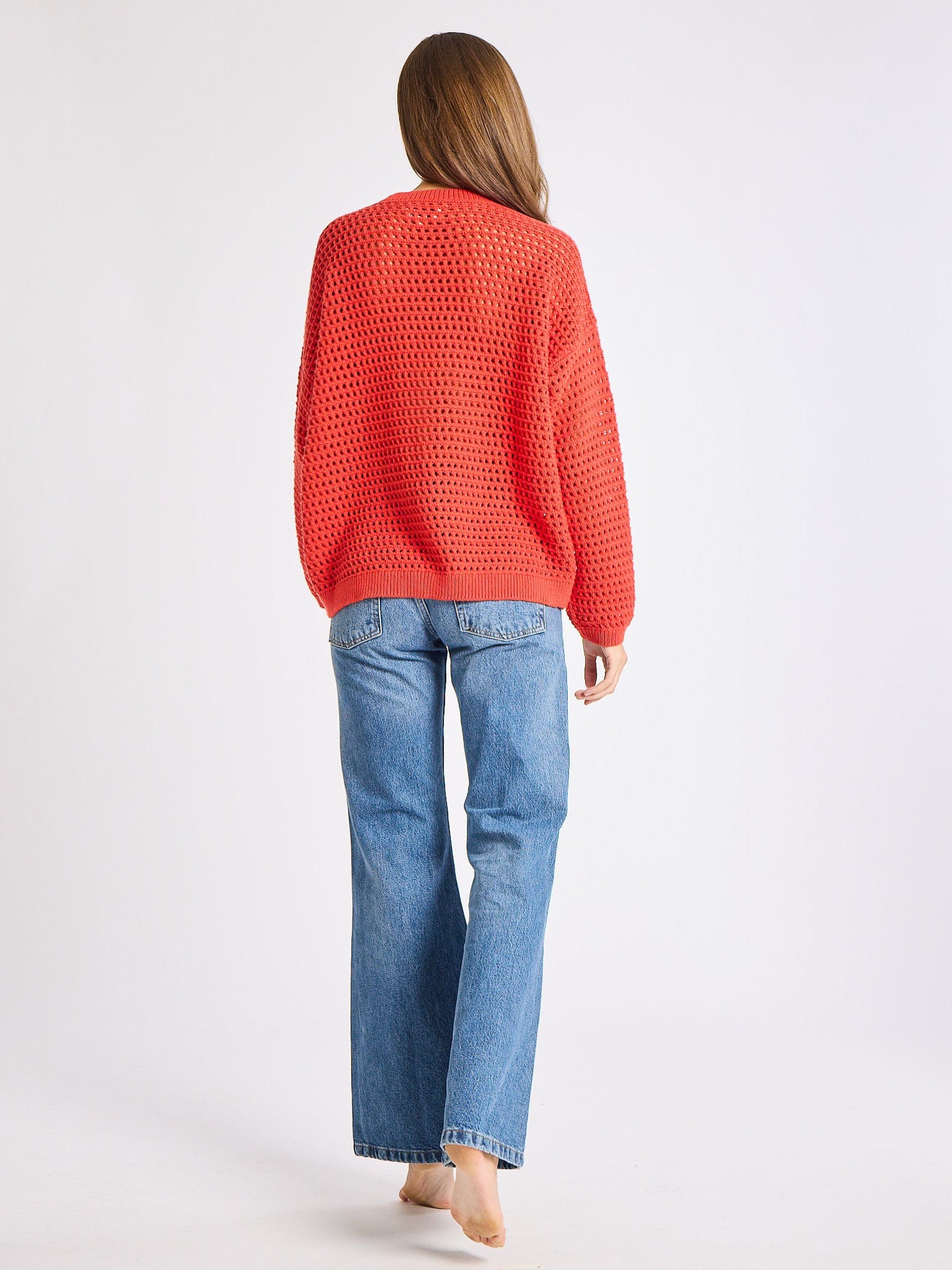 Kitty Pullover in Red