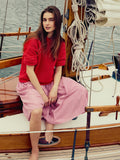 Kitty Pullover in Red