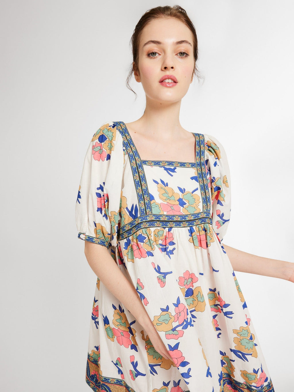 Liesl Dress in Persian Rose