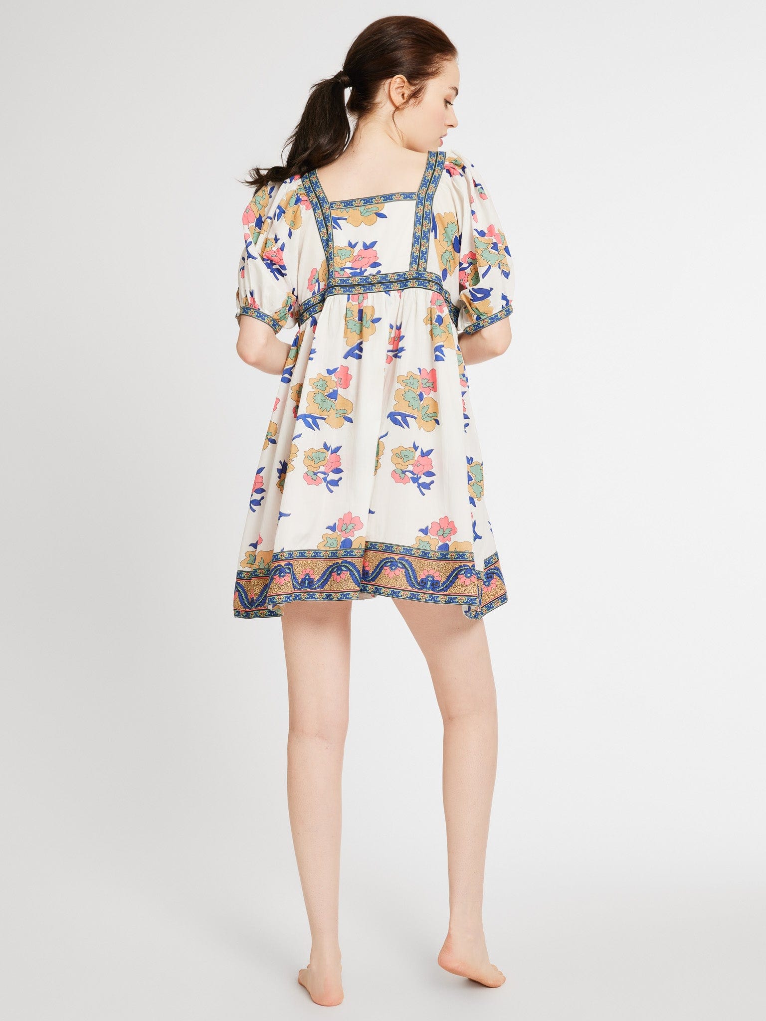 Liesl Dress in Persian Rose