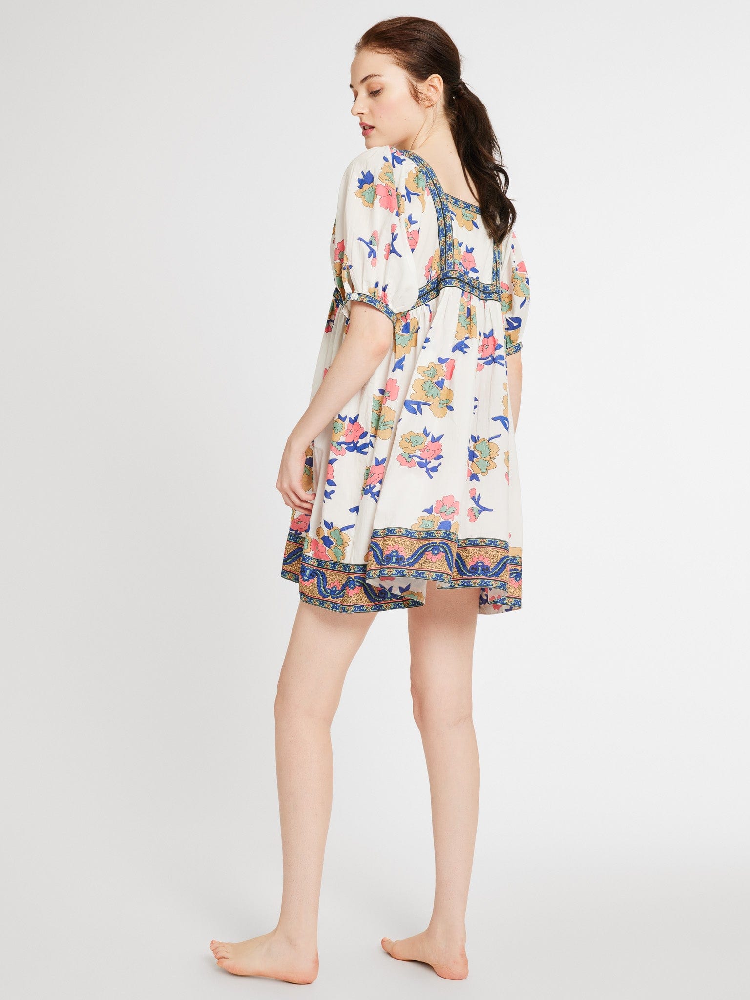 Liesl Dress in Persian Rose