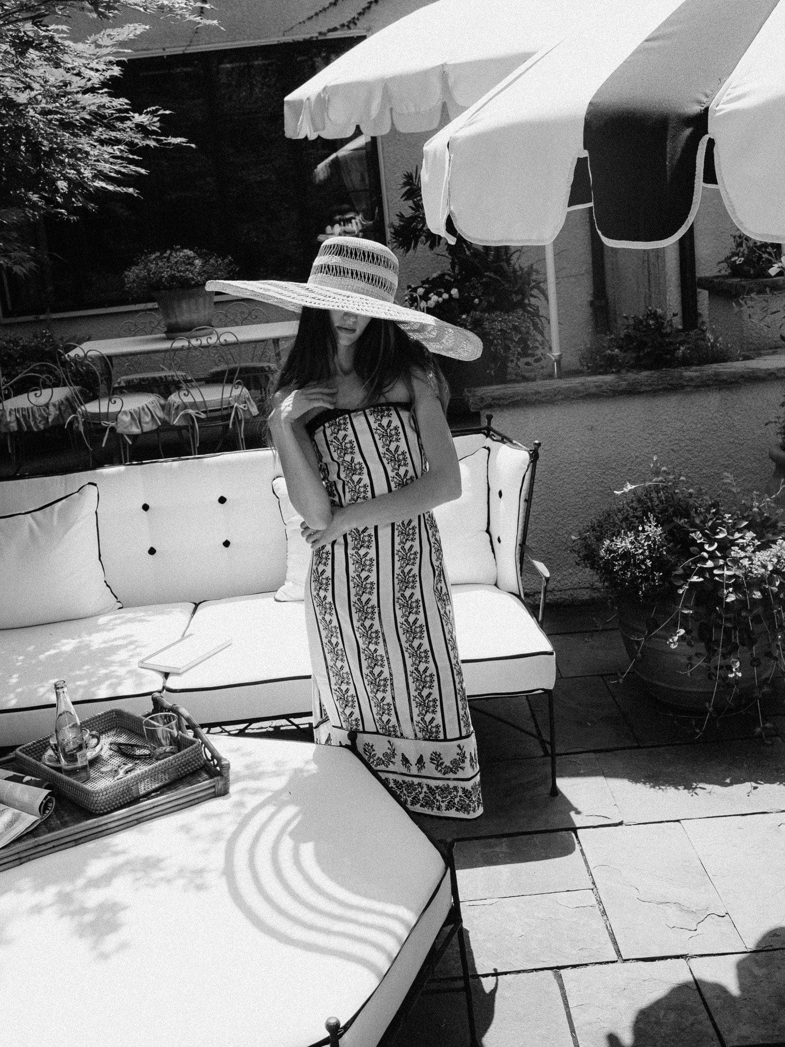 Liliana Dress in Santorini Embroidery