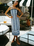 Liliana Dress in Santorini Embroidery