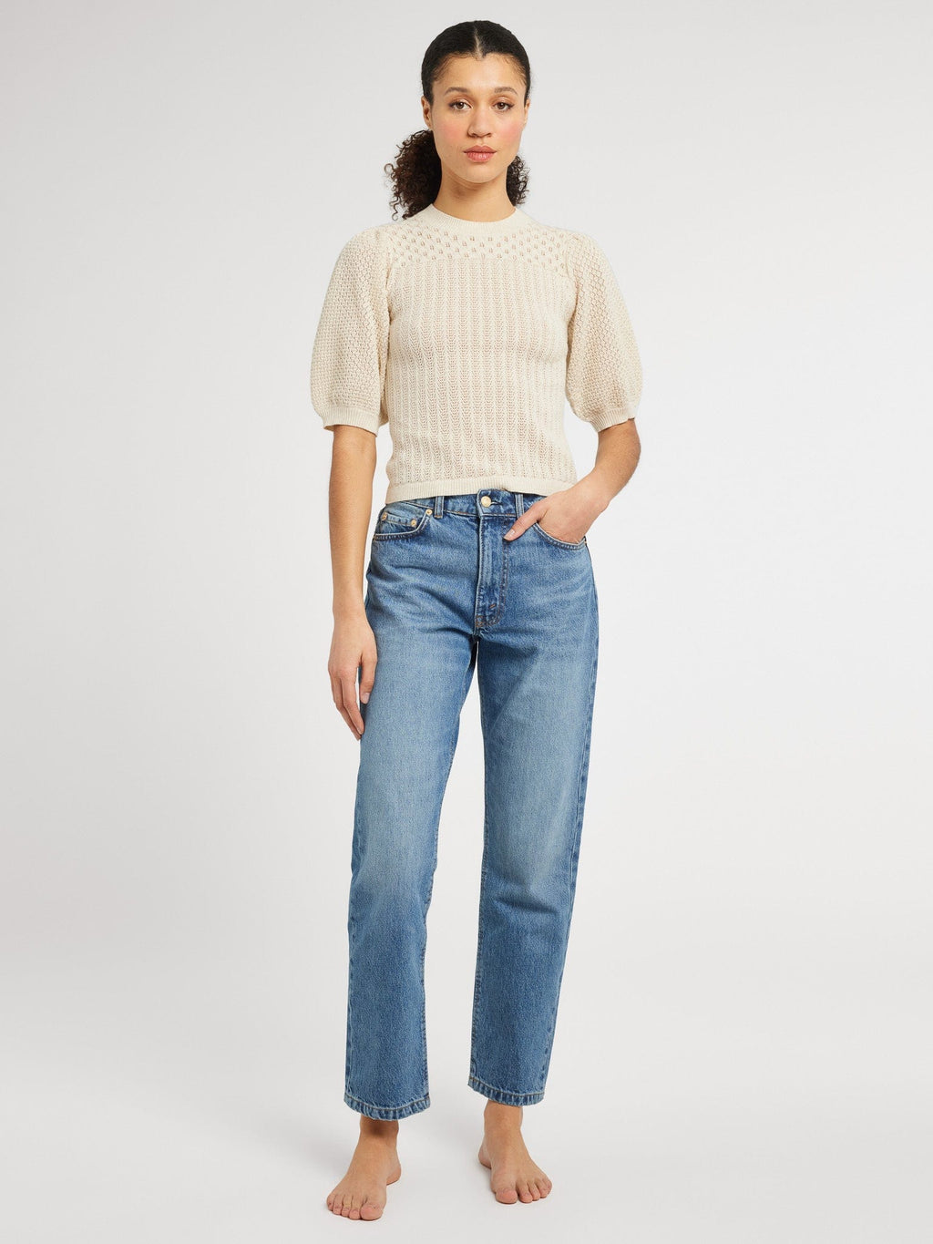 Lola Pullover in Ivory