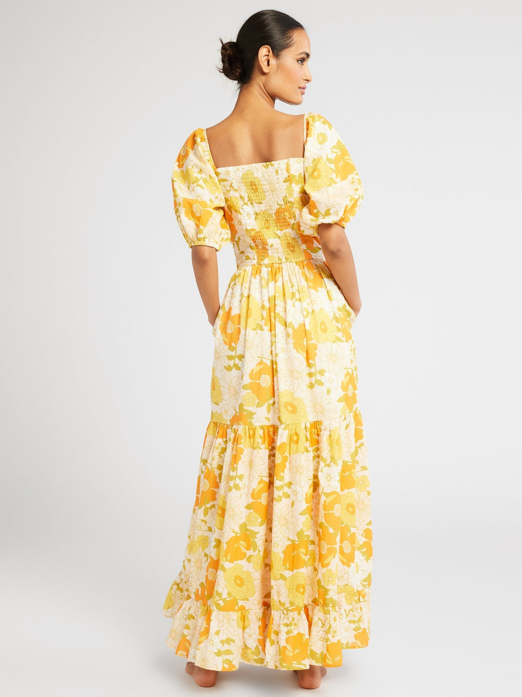 Manon Dress in Retro Floral