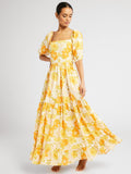 Manon Dress in Retro Floral