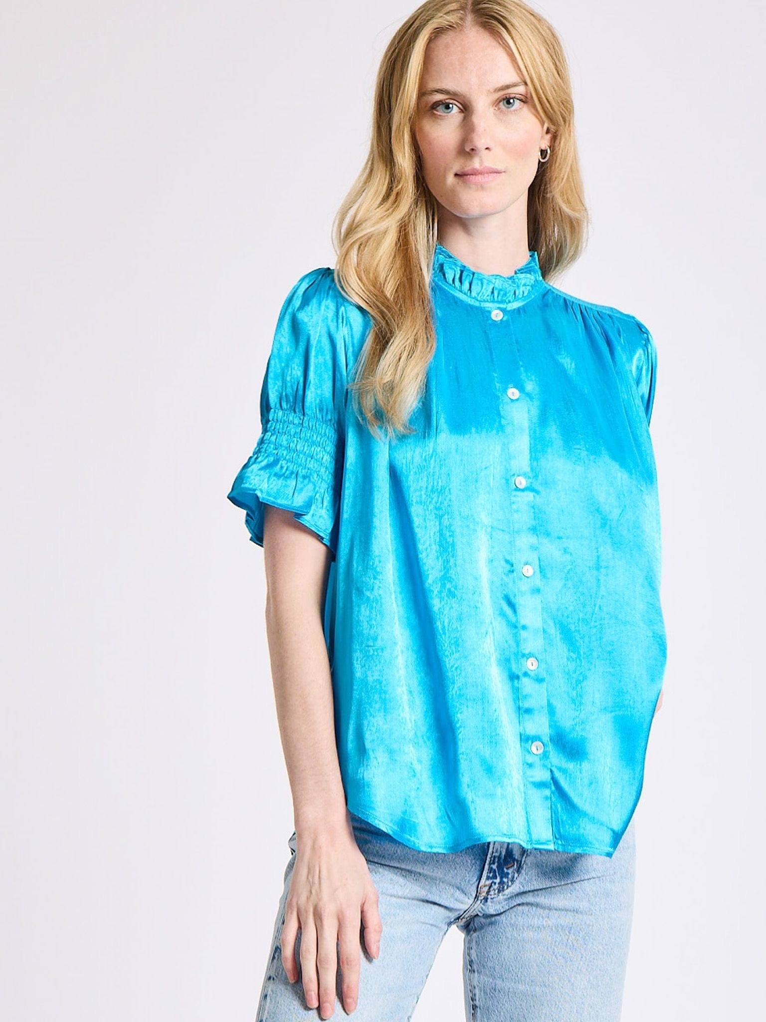 Marnie Top in Ocean