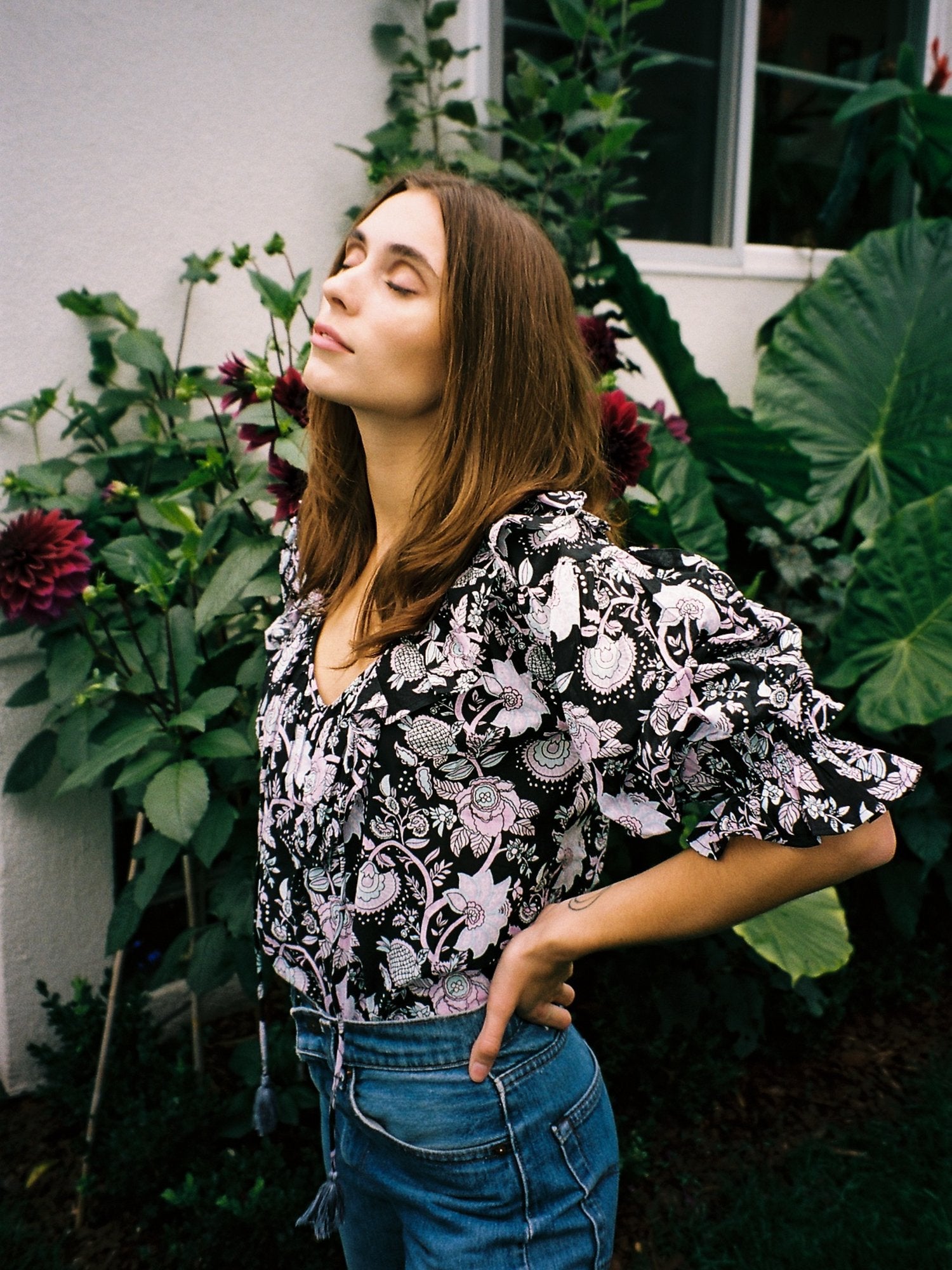 May Top in Tropical Night