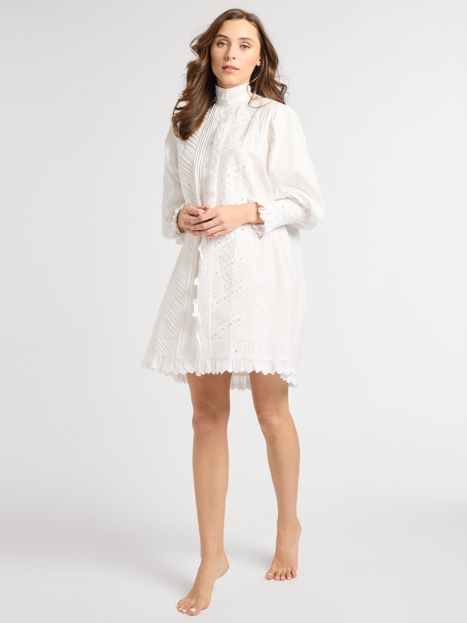 Mika Dress in White