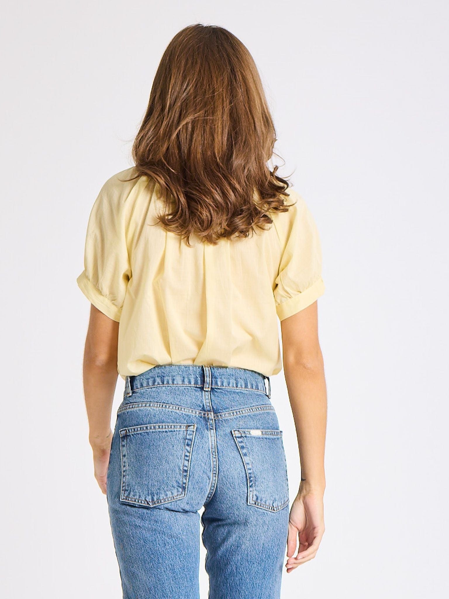 Naomi Top in Buttercream
