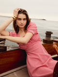 Nicolette Dress in Red Gingham