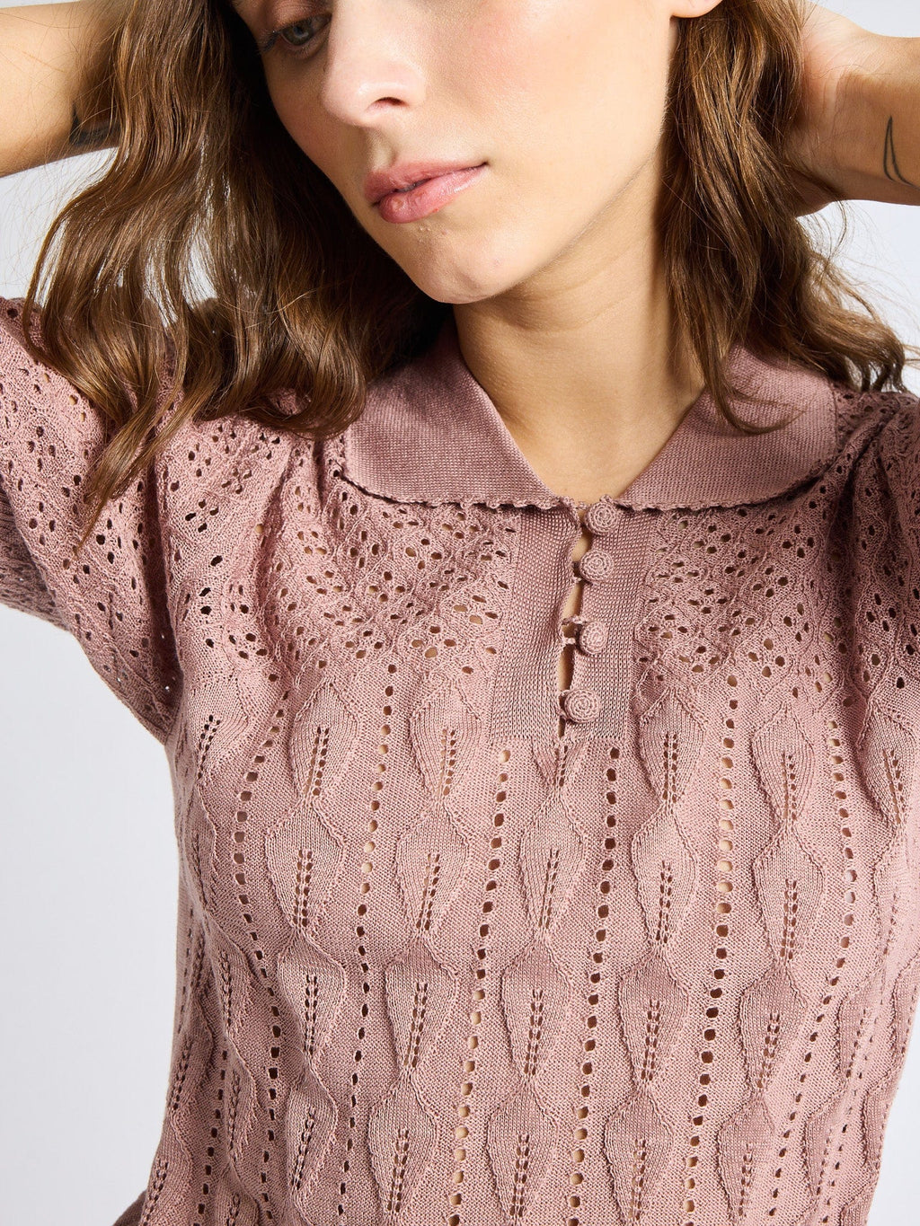 Nina Henley in Rose Latte