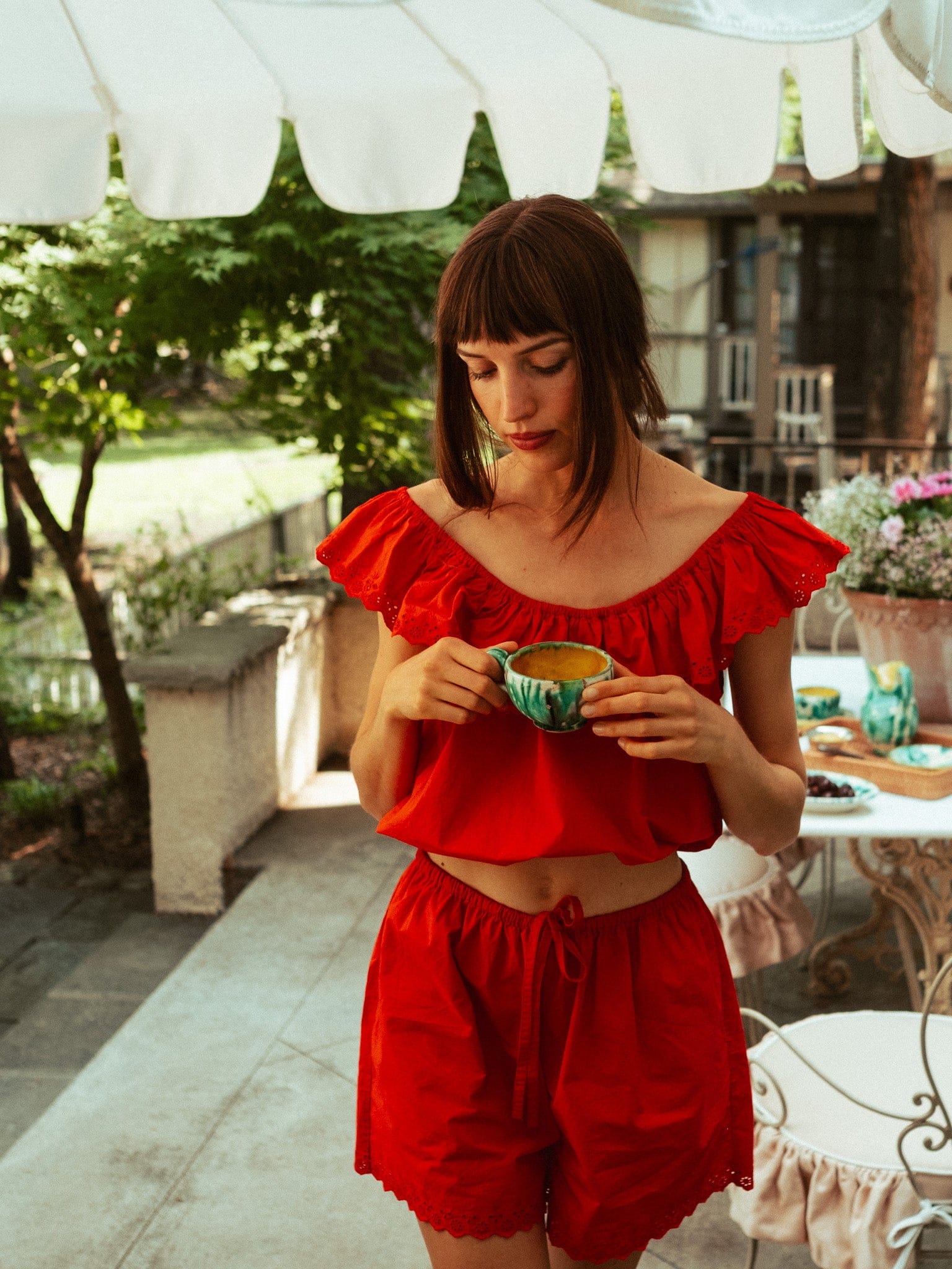 Olivia Short in Scarlet