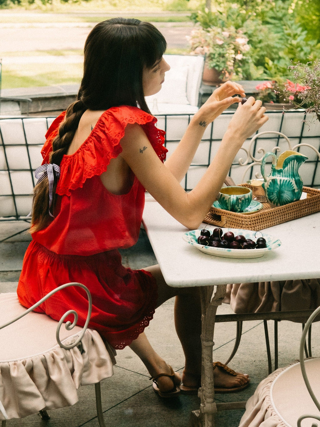 Olivia Short in Scarlet