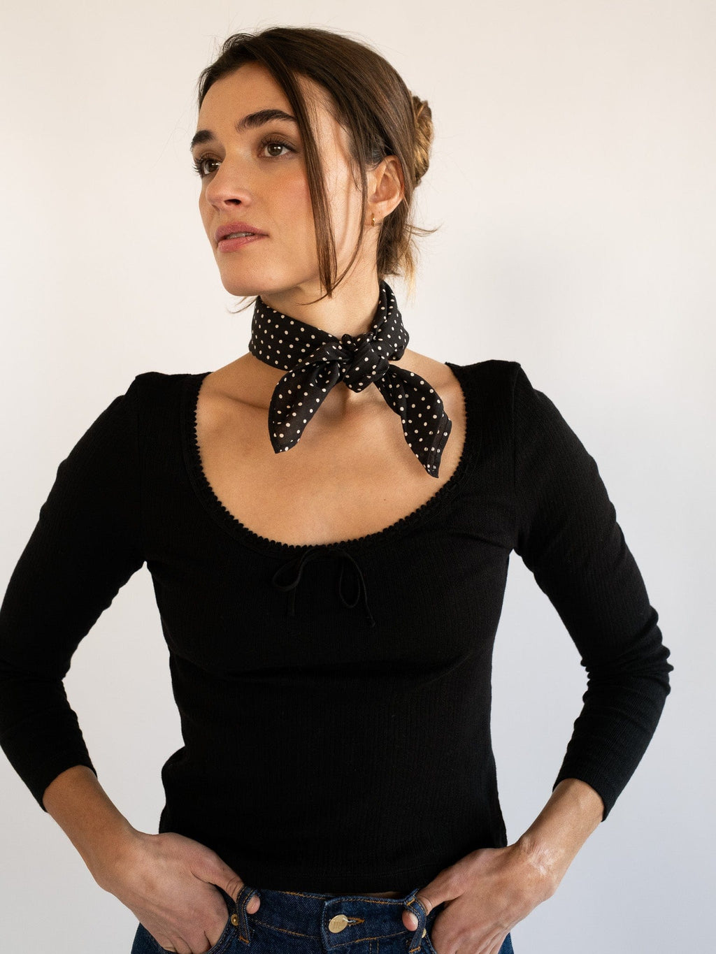 Bridgette Bandana in Polka Dot