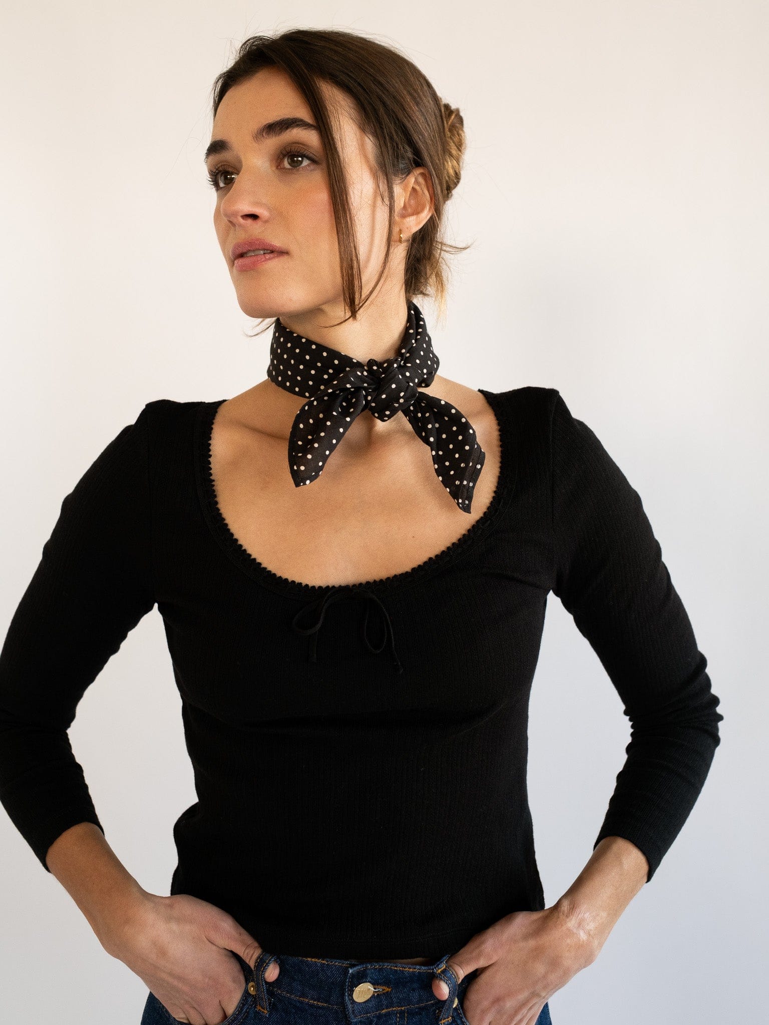 Bridgette Bandana in Polka Dot