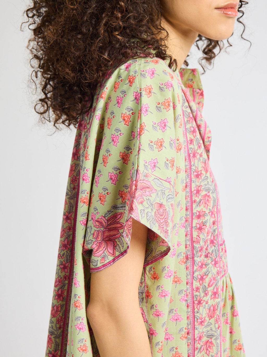 Playa Caftan in Tulip Print
