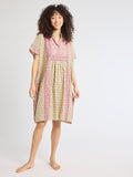 Playa Caftan in Tulip Print