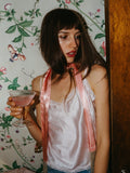 Suki Beaded Scarf in Blush