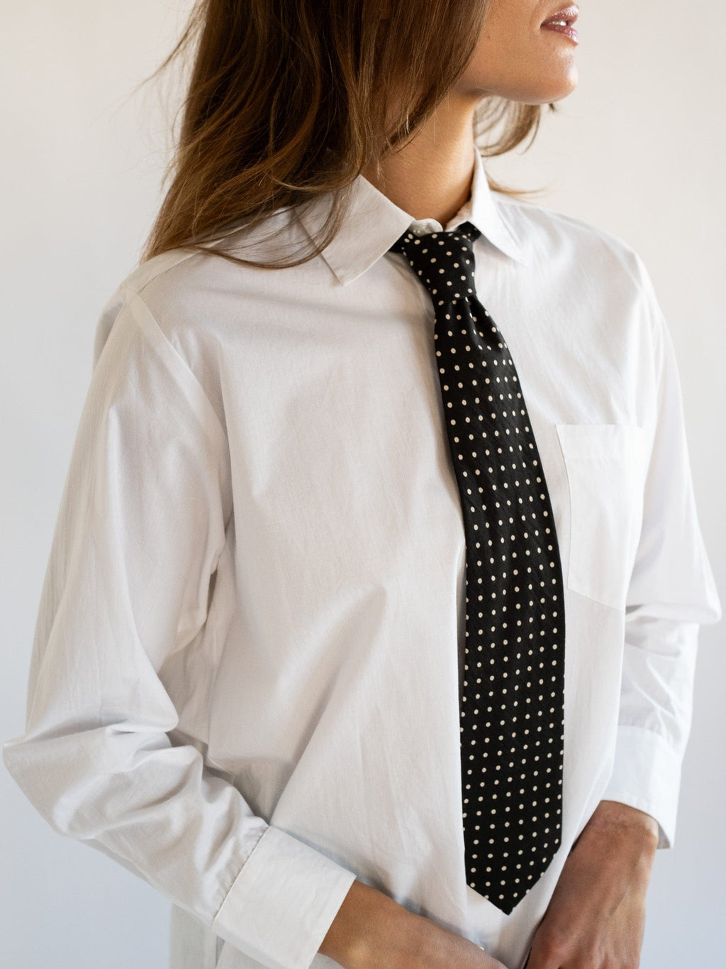 Zoe Necktie in Polka Dot